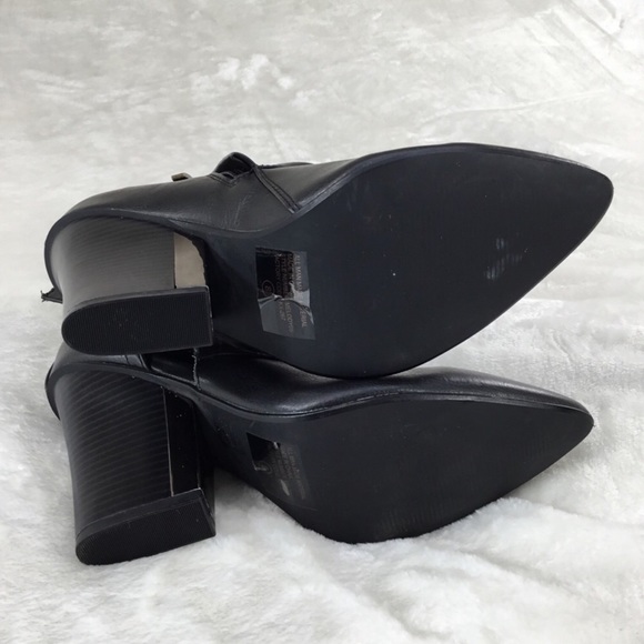 BNWOB BUMPER BLACK ALL VEGAN MOTO BOOT 8 - Picture 8 of 8